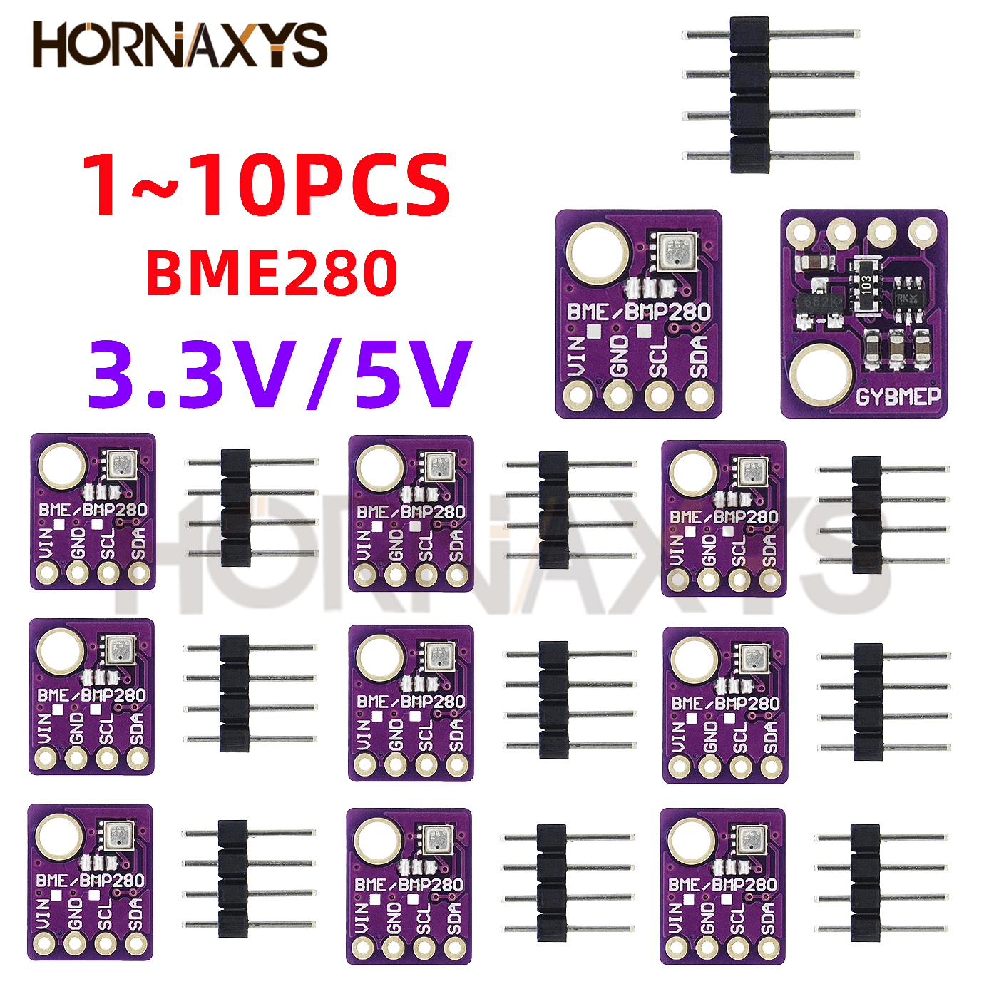 Bme280 Humidity Sensor - 1-10PCS/BME280 5V 3.3V Digital Sensor Temperature