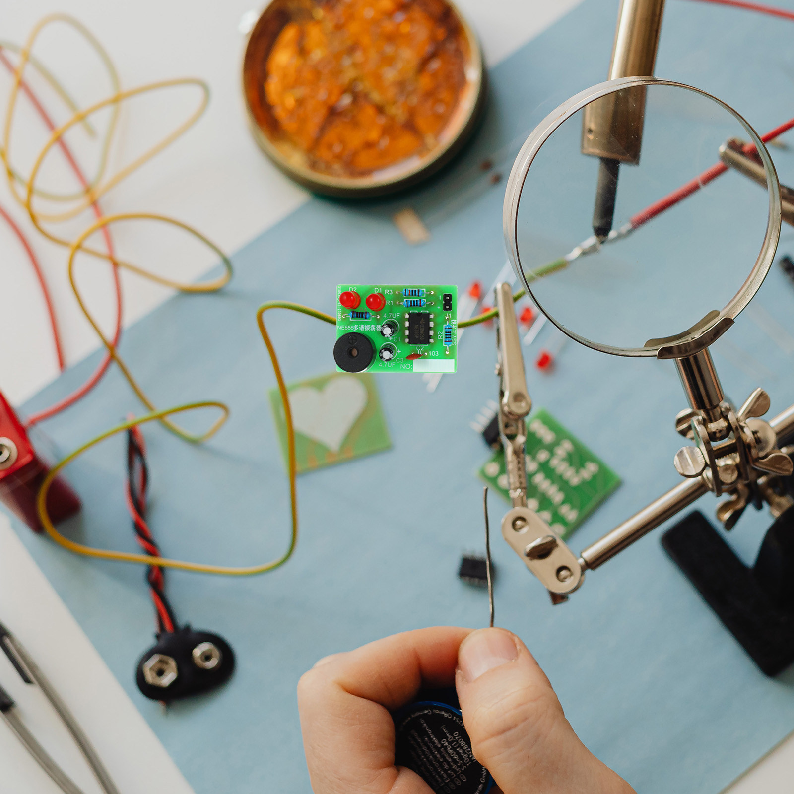 Diy Electronics Kits For Beginners - 5Set DIY Soldering Kit for Beginners