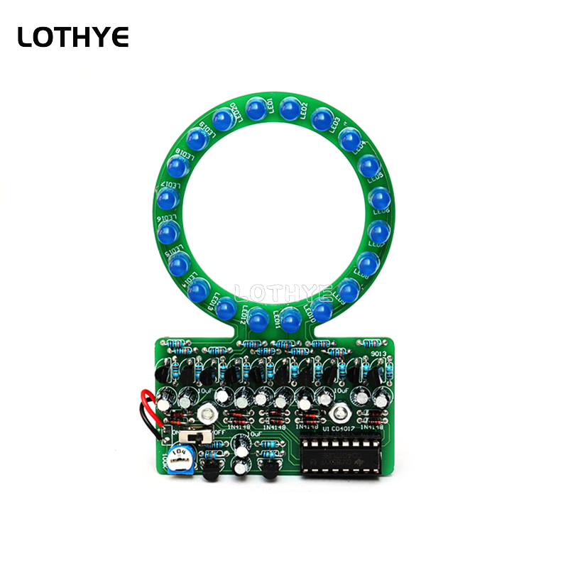 Diy Electronics Gadget - DIY Kit LED Gradient Ring Water