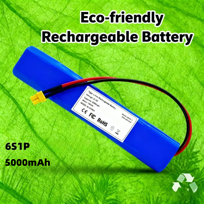 Diy Electronics Test Equipment - 6S1P 22.2V 6000mAh Rechargeable Lithium Ion