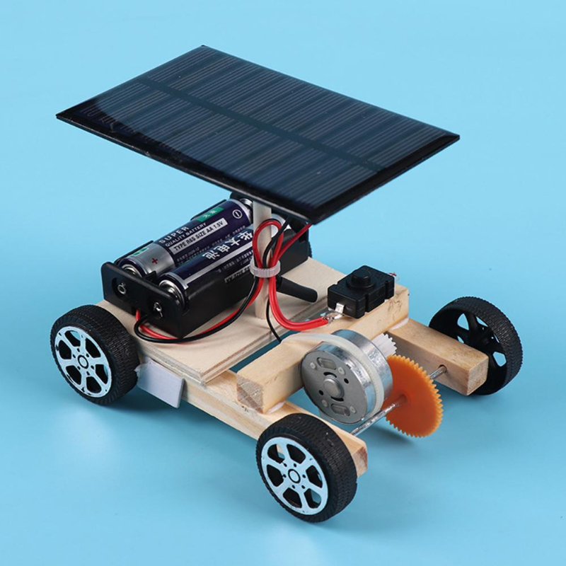 Diy Electronics Gadget - Assemble Solar Car Creative Inventions Motor