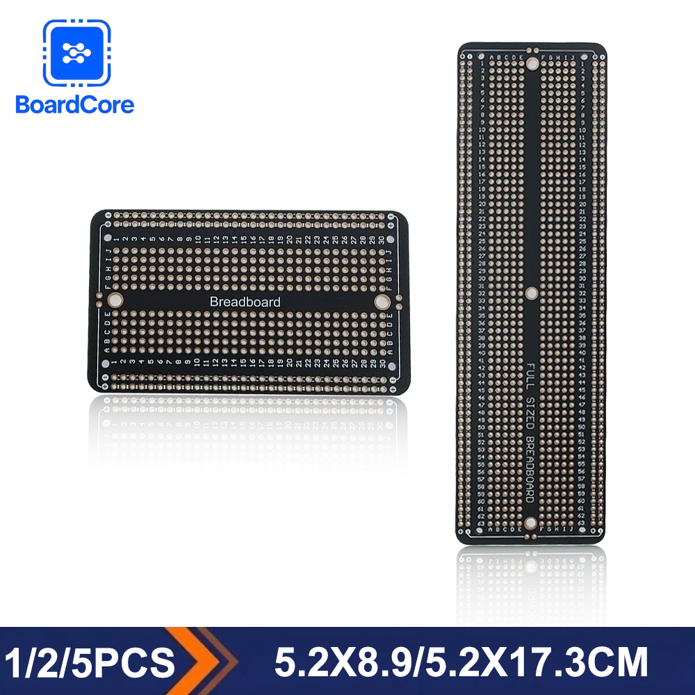 Diy Home Electronics Projects - 1/2/5Pcs Standard Permanent Solder Breadboard PCB