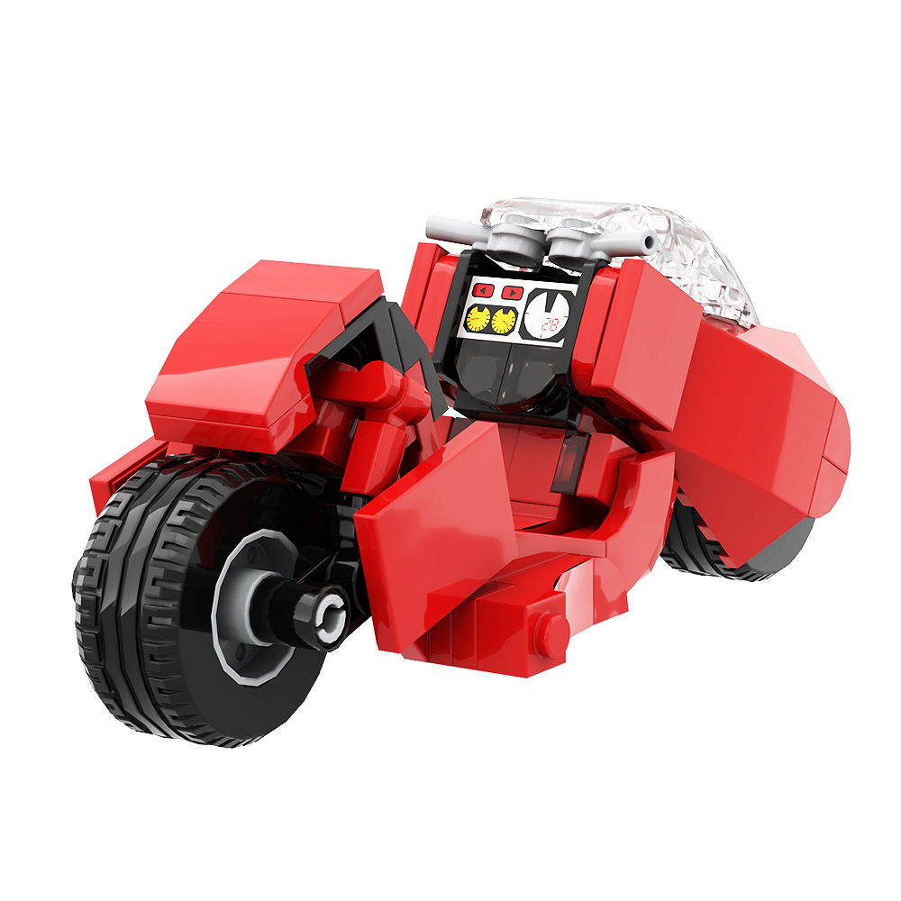 Diy Motorcycle Electronics - Gobricks MOC Anime Movies AKIRAED City