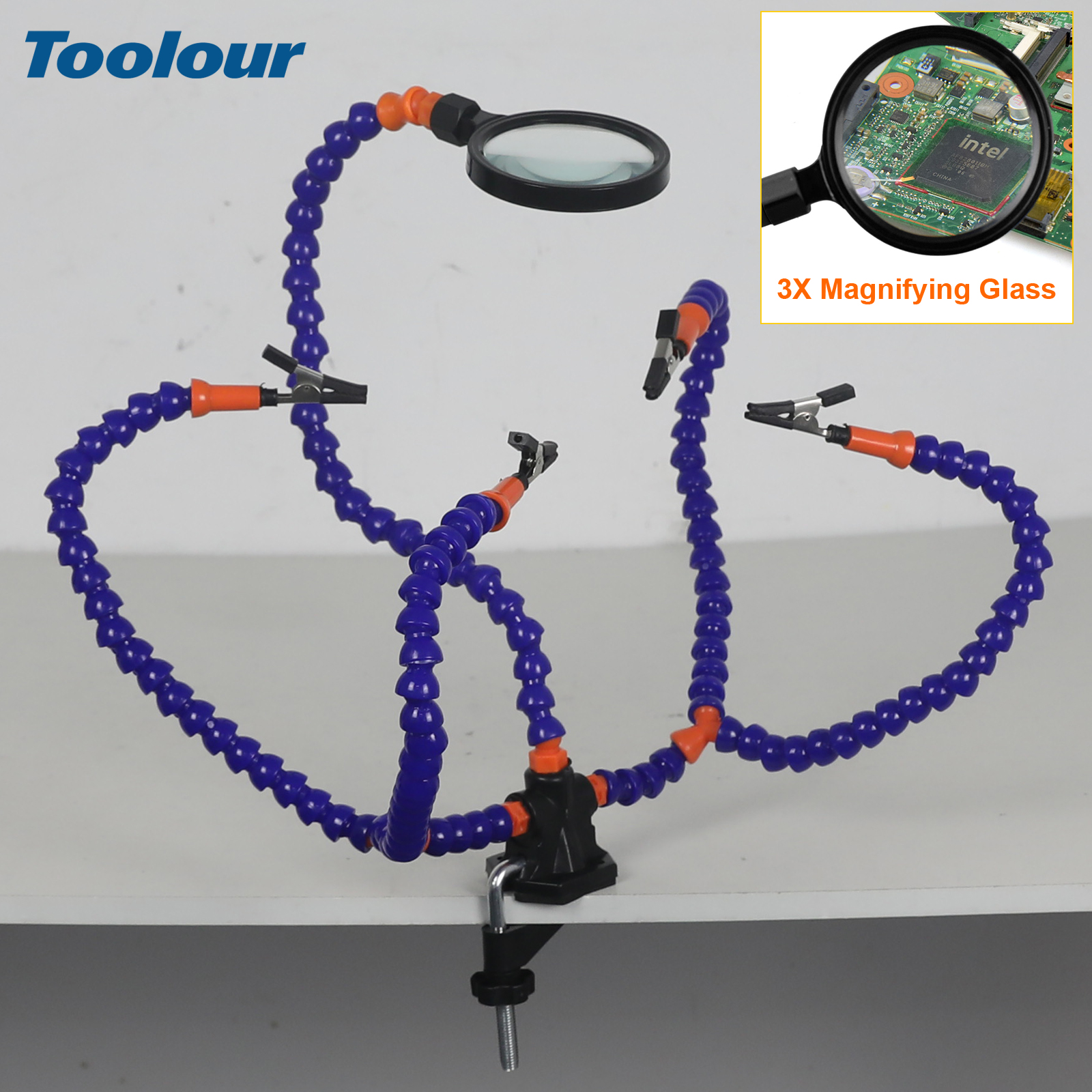 Diy Electronics Art - Toolour Soldering Third Hand Tools 5