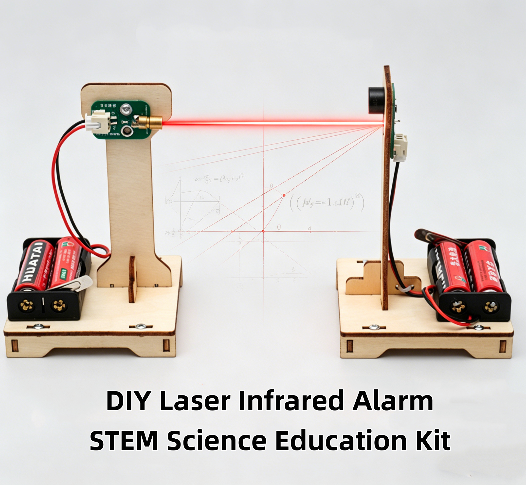 Hobby Diy Electronics Kit - DIY Infrared Alarm STEM Kit Physics