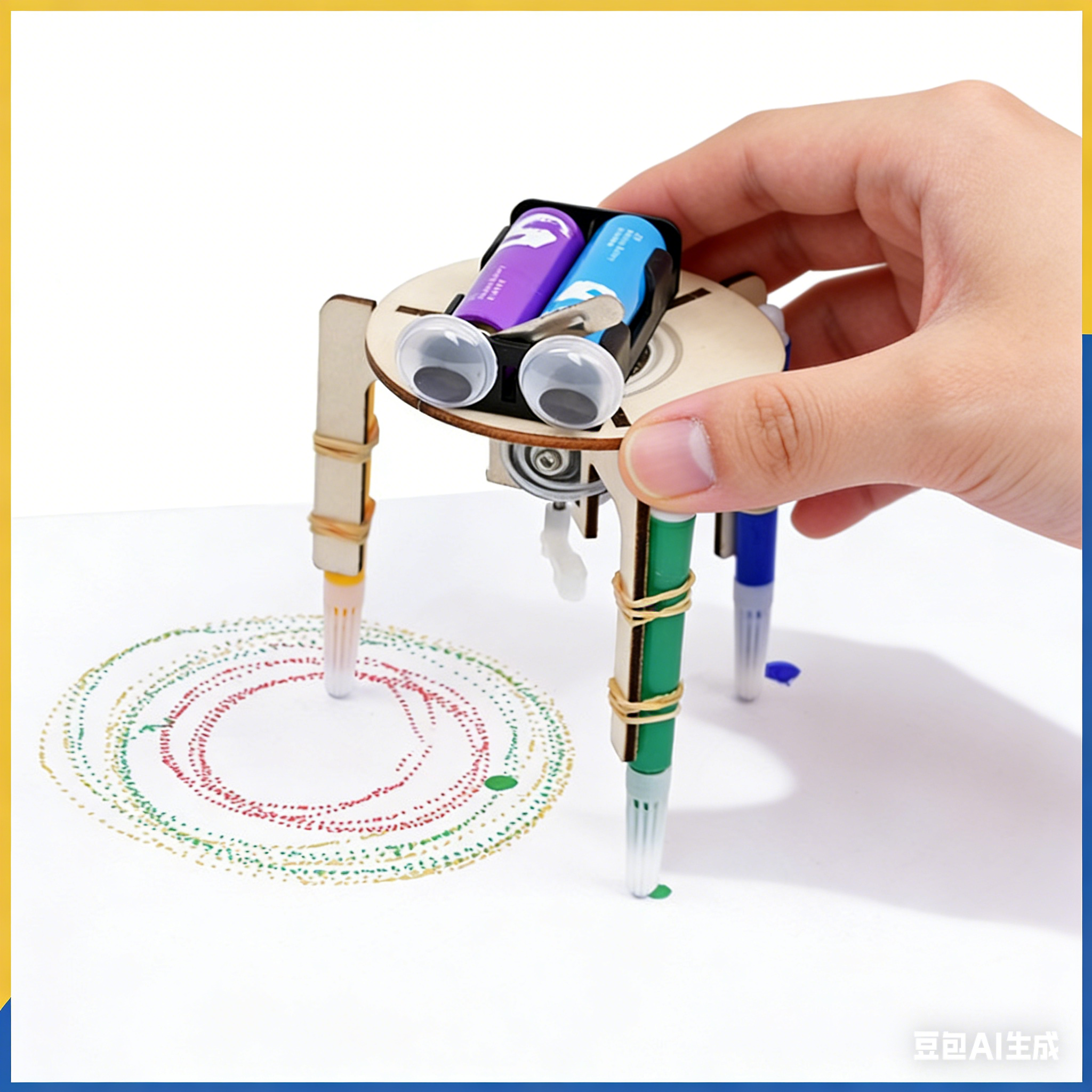 Diy Electronics For Kids - DIY Electric Vibration Graffiti Robot STEM