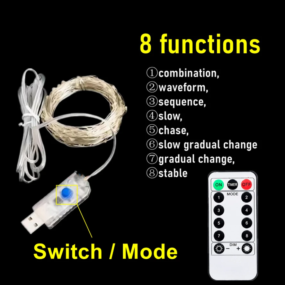 Diy Electronics News - USB LED Fairy Light String Lights