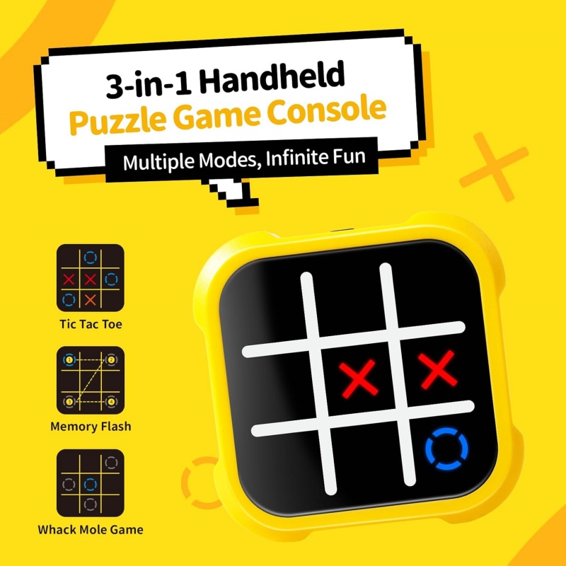 3 In 1 Tic Tac Toe Board Game  - đánh giá và giá Diy Electronics Gifts