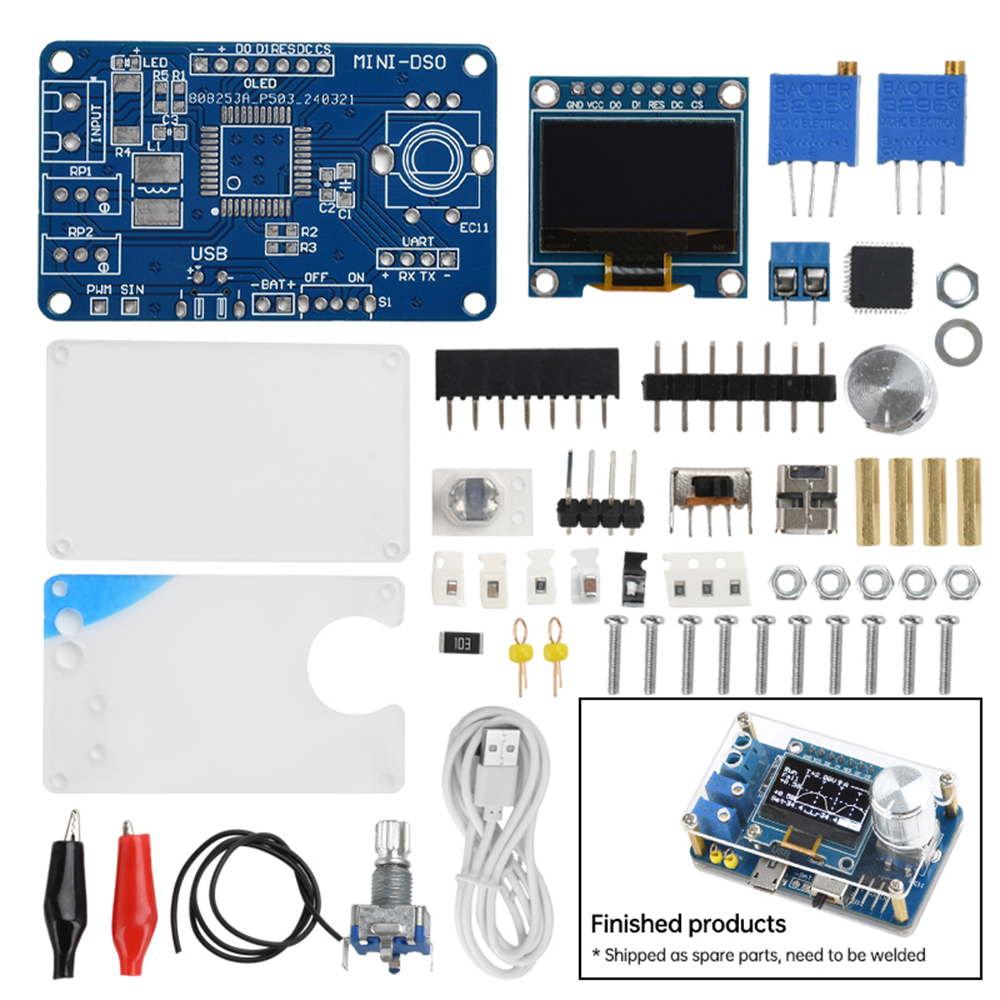 DIY Mini Digital Oscilloscope  - đánh giá và giá Diy Home Electronics Projects
