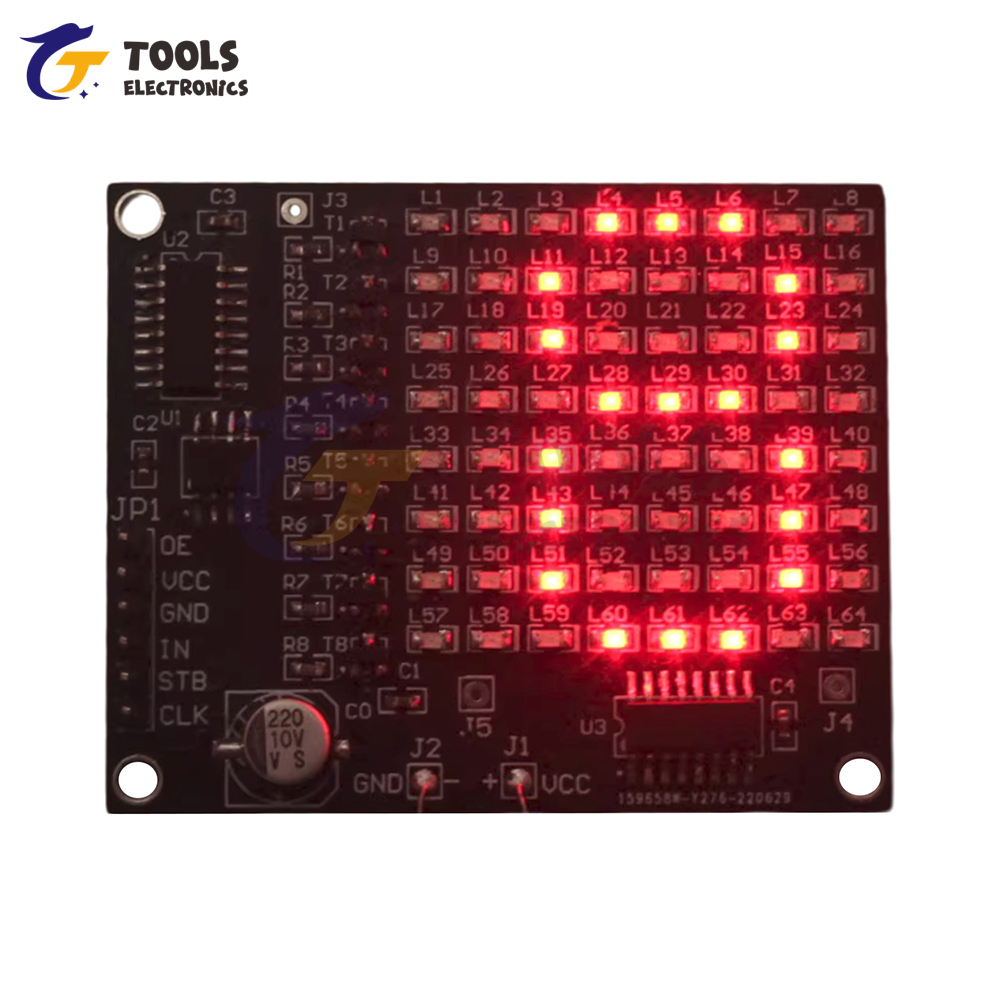 DIY Electronic Kit 64LED/256LE - đánh giá và giá Diy Home Electronics Projects