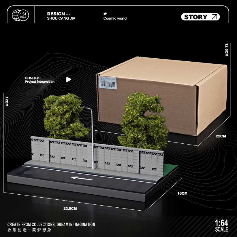 1/64 Diorama Miniature Scene C - đánh giá và giá Hobby Diy Electronics Kit