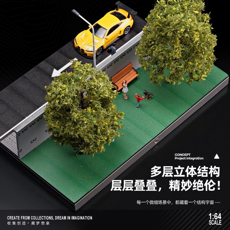1/64 Diorama Miniature Scene C - đánh giá và giá Hobby Diy Electronics Kit