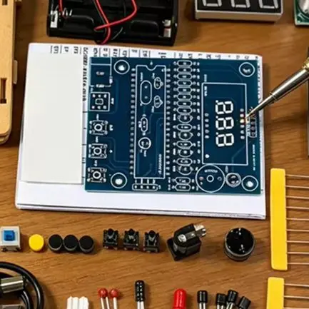 Range Meter Soldering Practice - đánh giá và giá Hobby Diy Electronics Kit