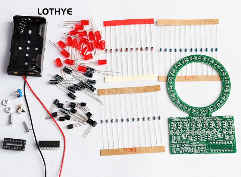 DIY Kit LED Gradient Ring Wate - đánh giá và giá Diy Electronics Gadget