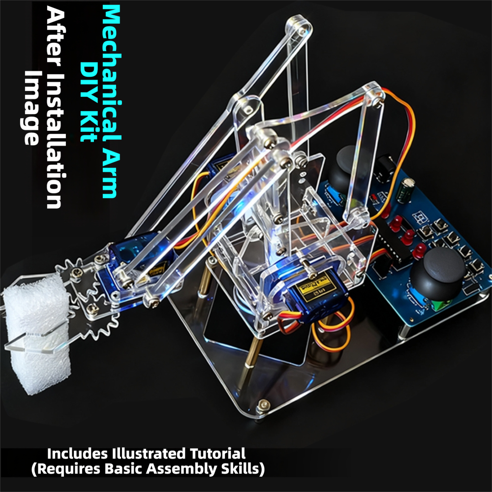Complete DIY Robotic Arm Assem - đánh giá và giá Diy Electronics Gifts