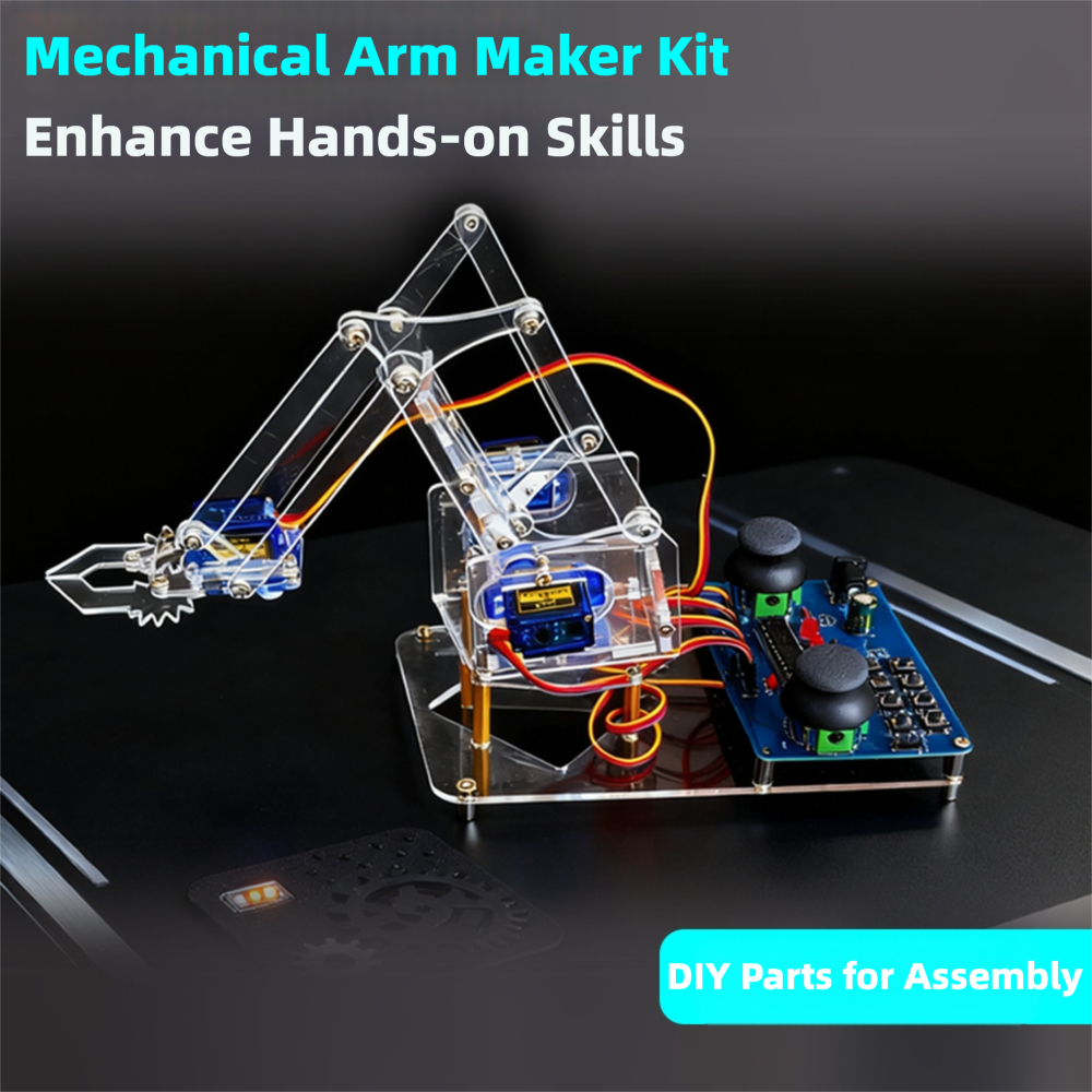 Complete DIY Robotic Arm Assem - đánh giá và giá Diy Electronics Gifts