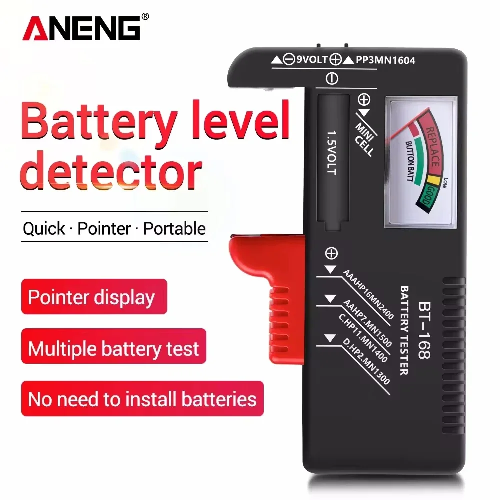 ANENG BT-168 Digital Battery T - đánh giá và giá Diy Electronics Test Equipment