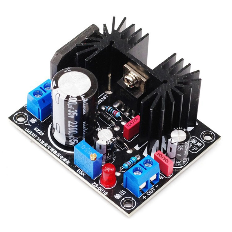 A13E-LM338 5A Output Filament  - đánh giá và giá Diy Electronics Gadget