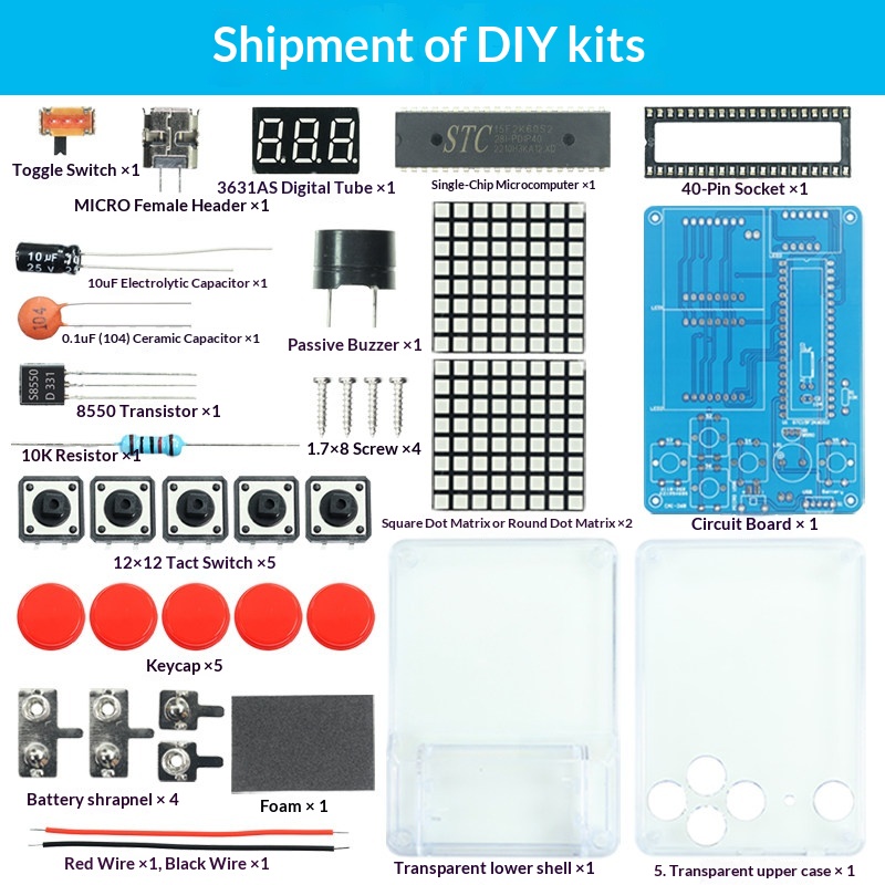 Pixel Game Machine Production  - đánh giá và giá Diy Electronics Gadget