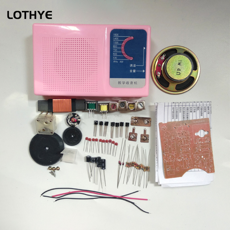 AM Radio Assembly Making Kit S - đánh giá và giá Diy Electronics Audio