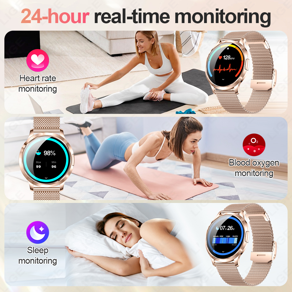 LIGE 2026 New Smart Watch Wome - đánh giá và giá Diy Electronics Audio