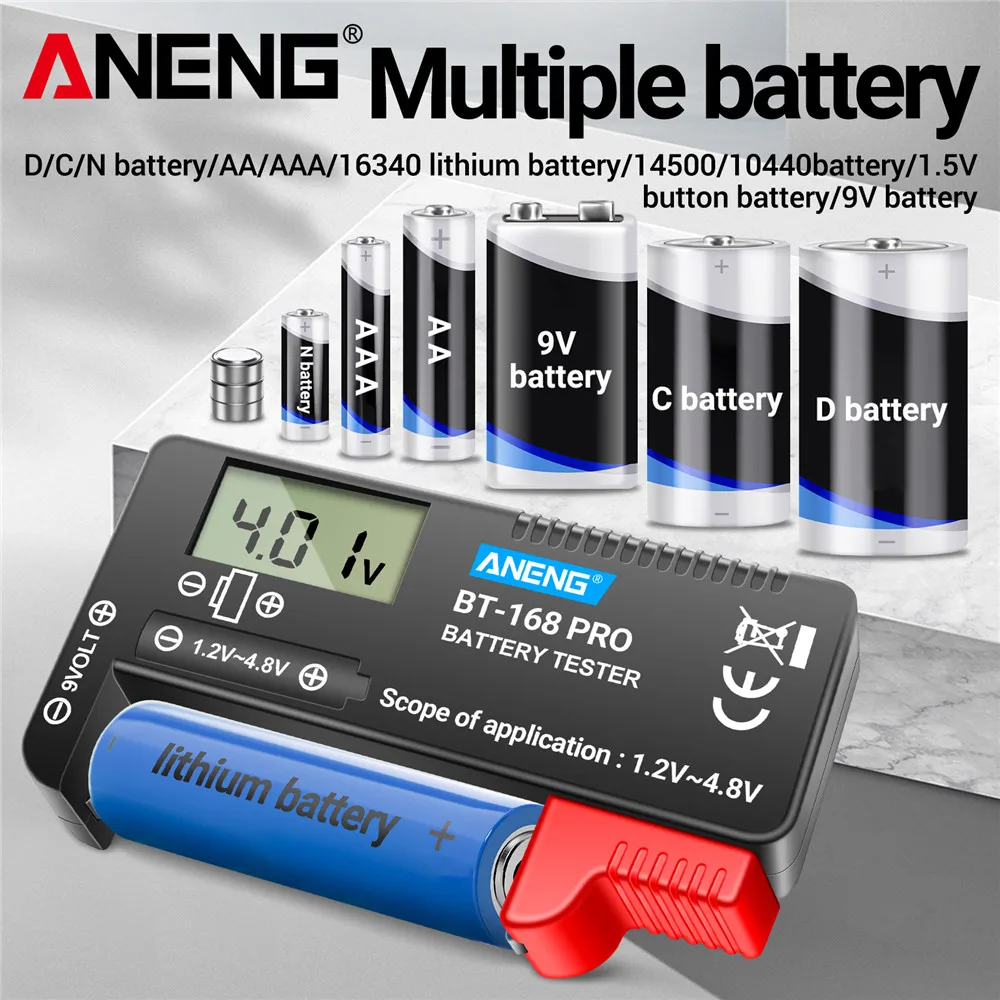 ANENG BT-168D Mini Digital Cap - đánh giá và giá Diy Electronics Test Equipment