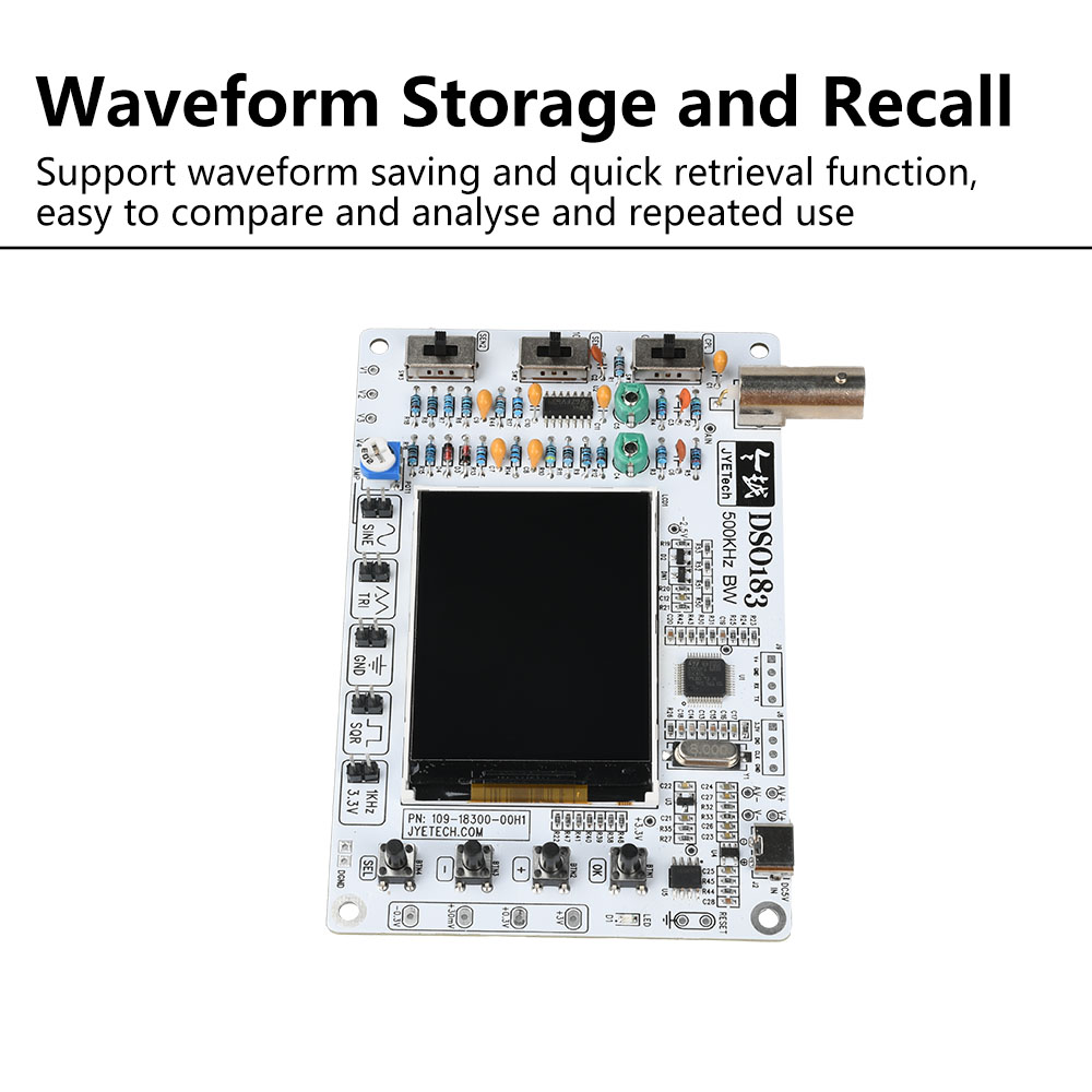 DC 5V DSO183 Digital Oscillosc - đánh giá và giá Diy Electronics Kits For Beginners