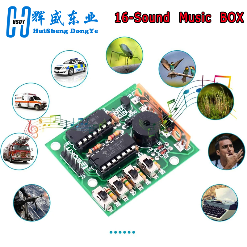 16 Music Sound Box BOX-16 Boar - đánh giá và giá Diy Electronics Audio