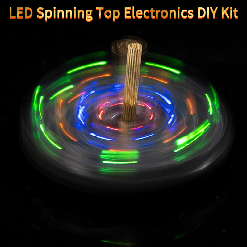 LED Spinning Top Electronics D - đánh giá và giá Diy Electronics Kits For Beginners