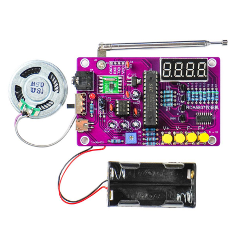 DIY FM Radio Electronic Kit 87 - đánh giá và giá Diy Electronics Gadget