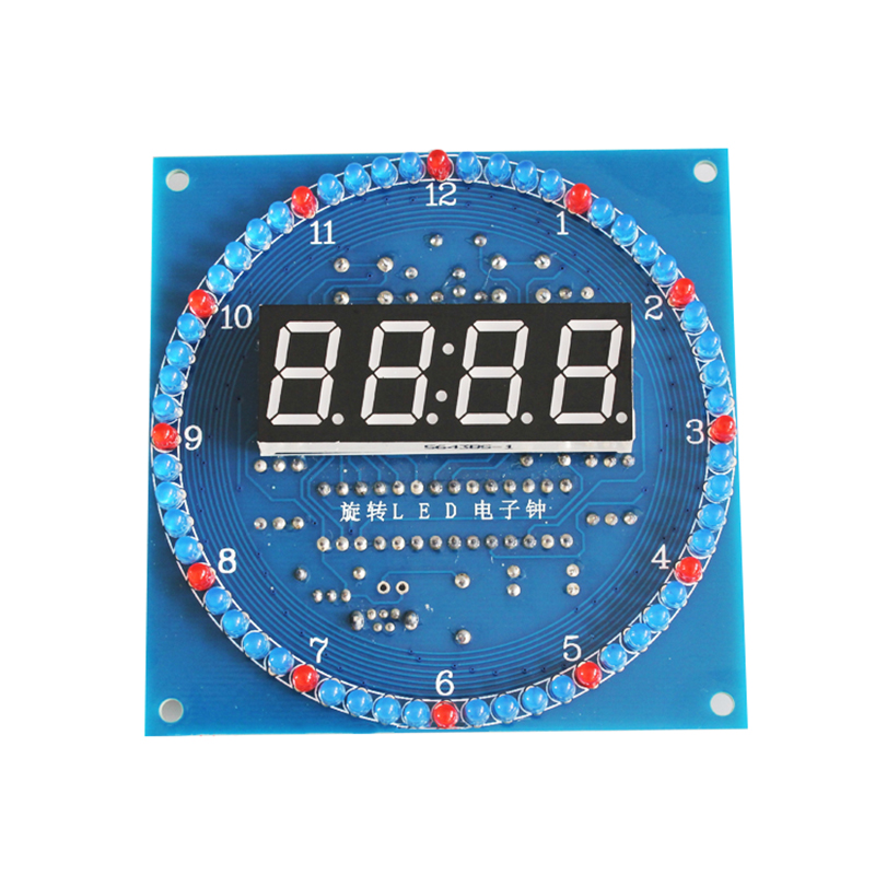 DIY Rotating LED Electronic Di - đánh giá và giá Diy Electronics News