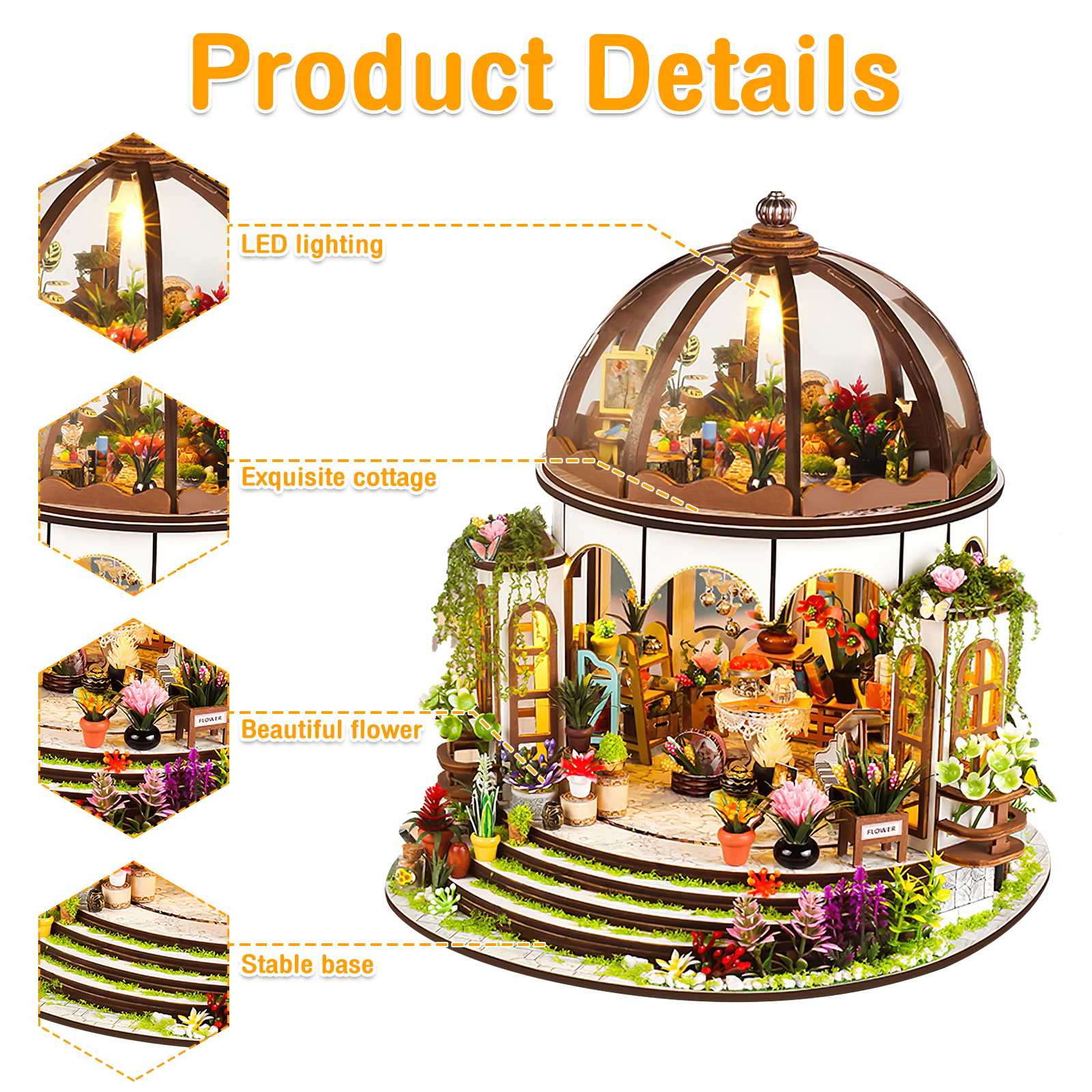 DIY Miniature Dollhouse Kit 3D - đánh giá và giá Diy Electronics News