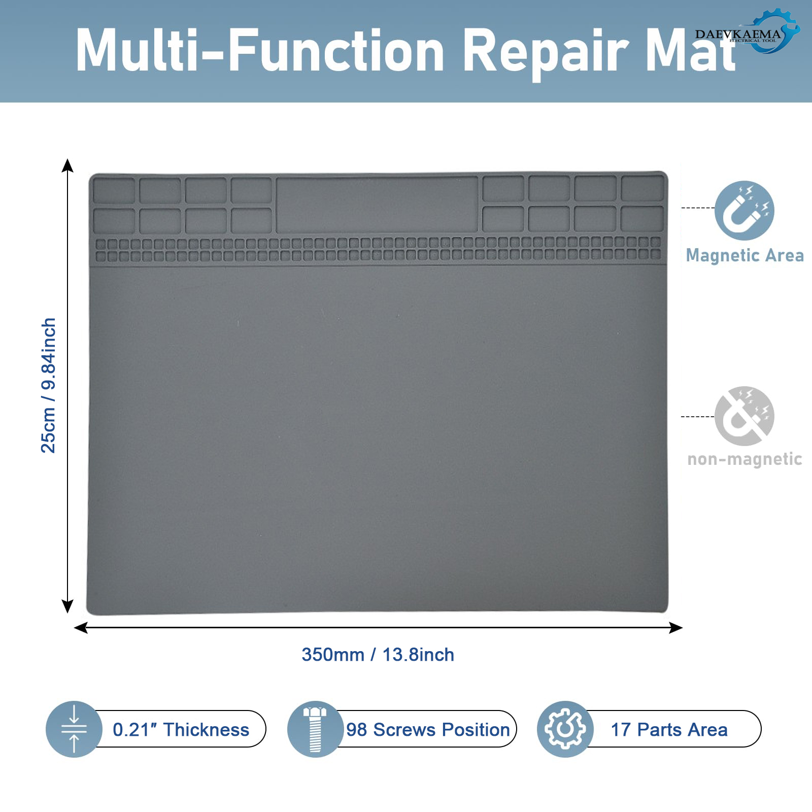 Magnetic Silicone Solder Pad 5 - đánh giá và giá Diy Electronics Gadget