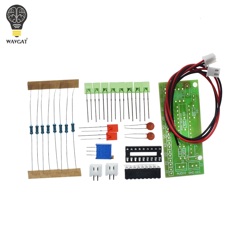 LM3915 DC 9V-12V 10 LED Sound  - đánh giá và giá Diy Electronics Audio