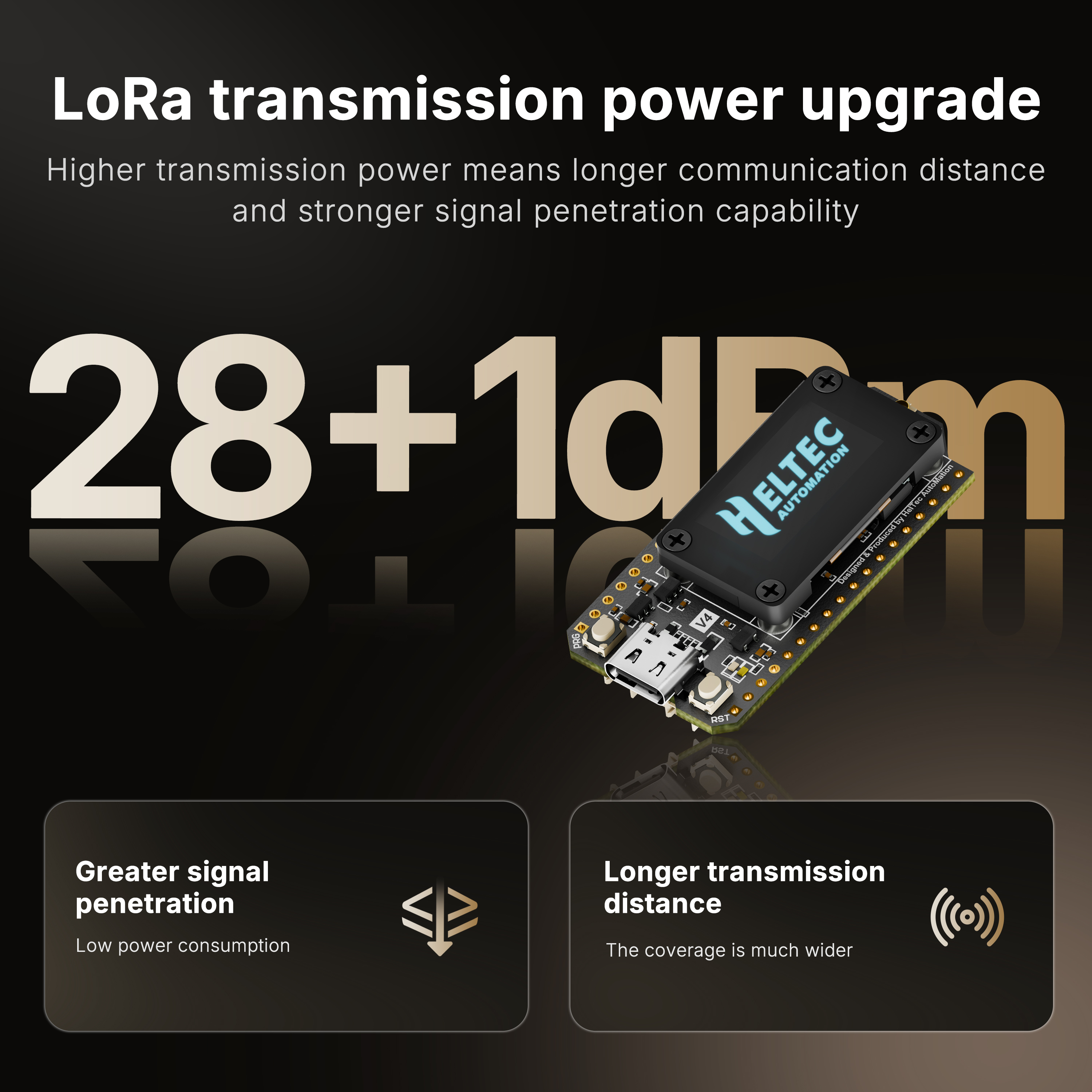Heltec LoRa32 V4 ESP32-S3 SX12 - đánh giá và giá Esp32 Wifi Bluetooth