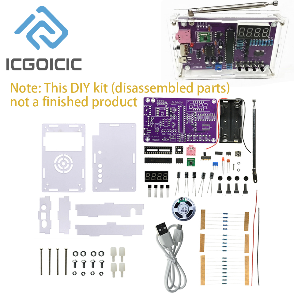 RDA5807S Radio Kit FM FM Elect - đánh giá và giá Diy Electronics For Kids