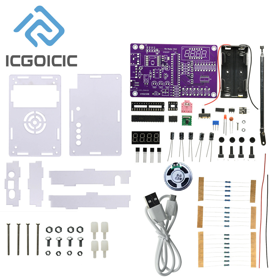 RDA5807S Radio Kit FM FM Elect - đánh giá và giá Diy Electronics For Kids