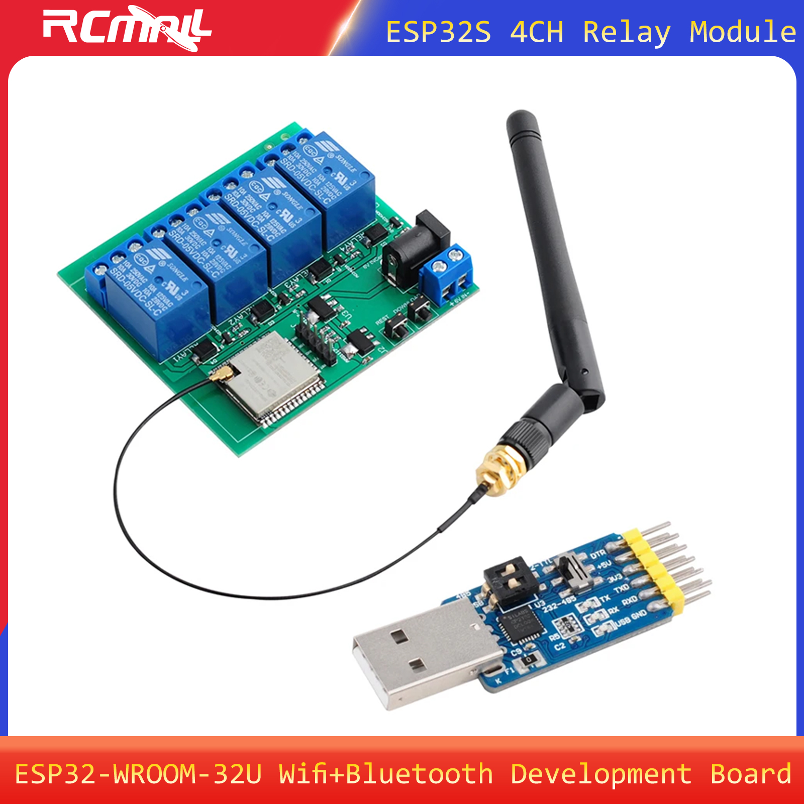 ESP32S 4CH Relay Module ESP32  - đánh giá và giá Esp32 Wifi Bluetooth