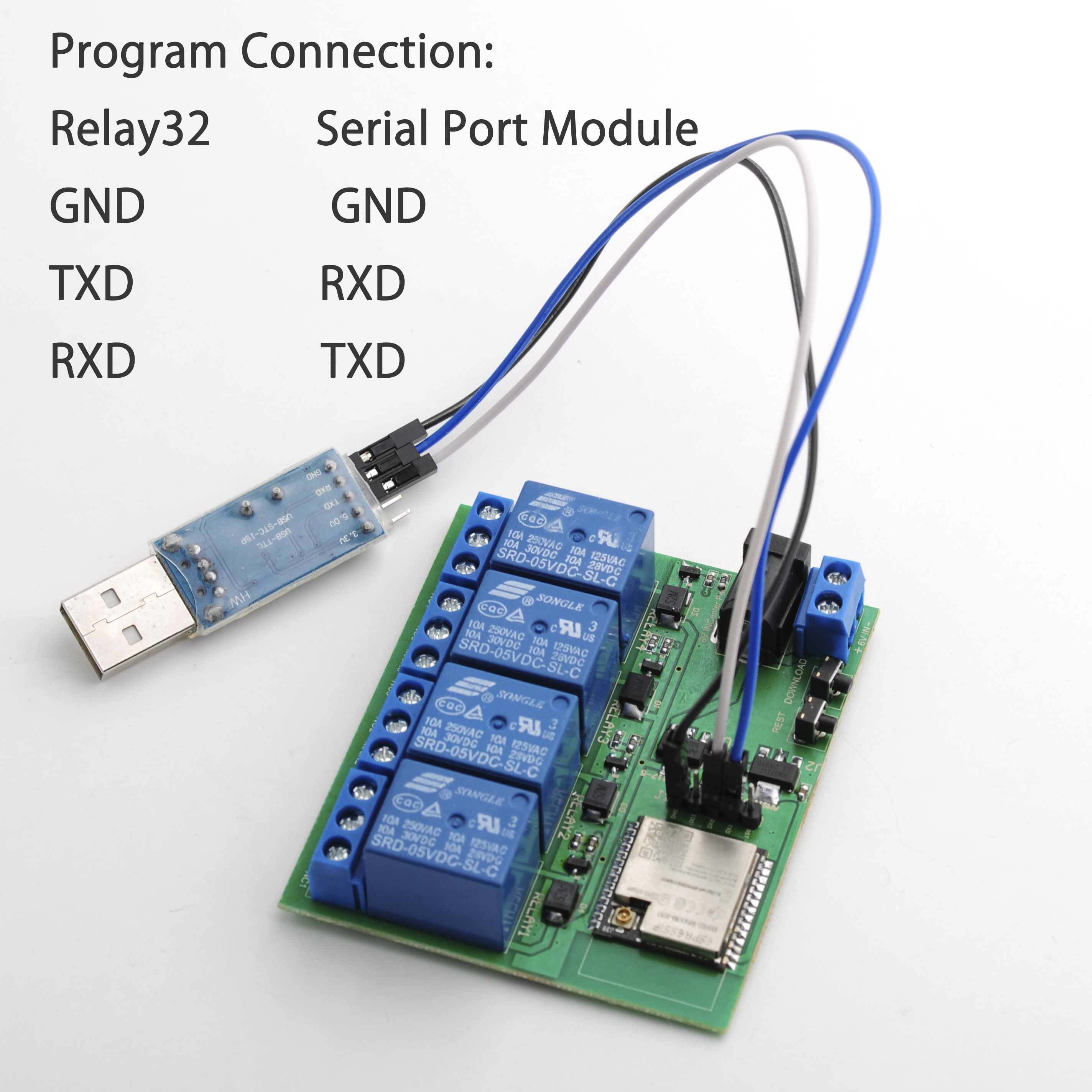 ESP32S 4CH Relay Module ESP32  - đánh giá và giá Esp32 Wifi Bluetooth