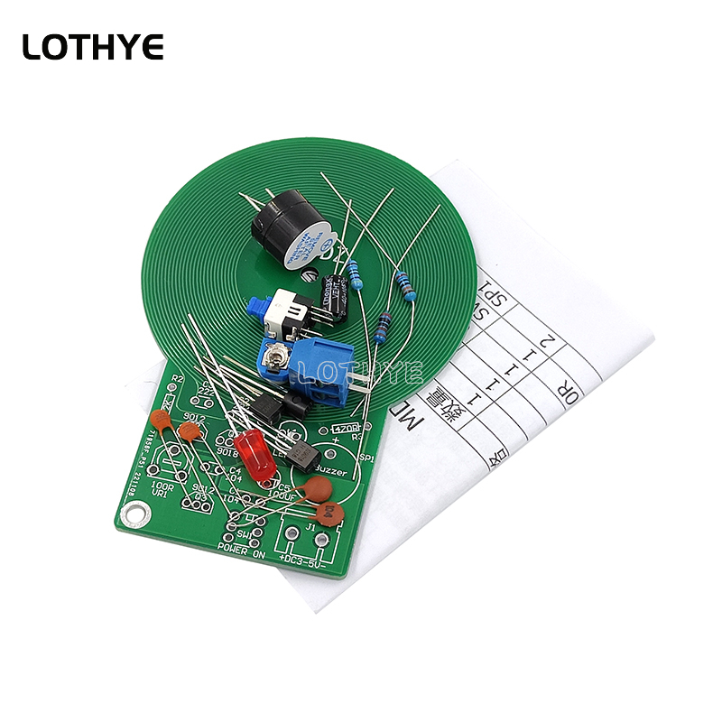 DC 3V-5V Metal Detector Kit DI - đánh giá và giá Diy Electronics Gadget