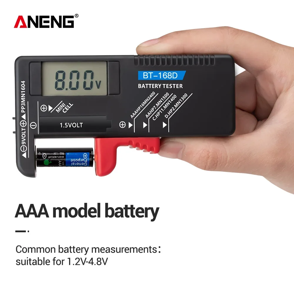 ANENG Battery Tester BT-168/ B - đánh giá và giá Diy Electronics Test Equipment