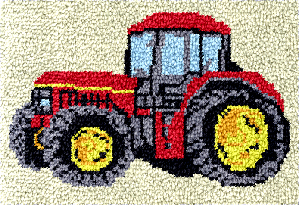 tractor Latch hook rug kits wi - đánh giá và giá Hobby Diy Electronics Kit