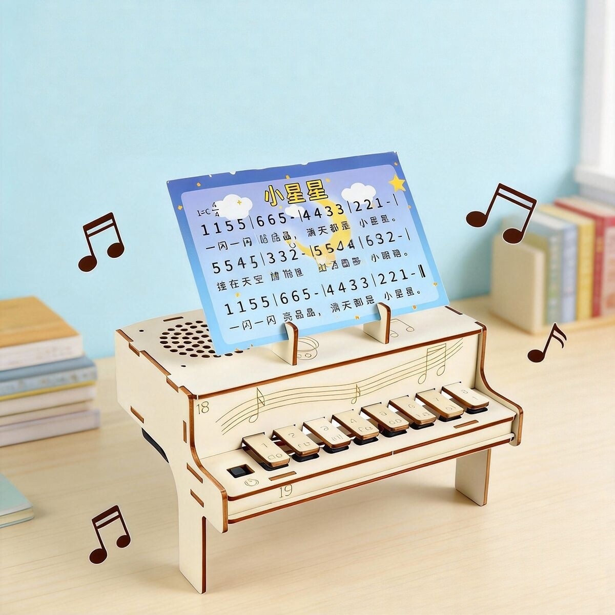 DIY Wooden Electronic Piano Mo - đánh giá và giá Diy Electronics Gadget