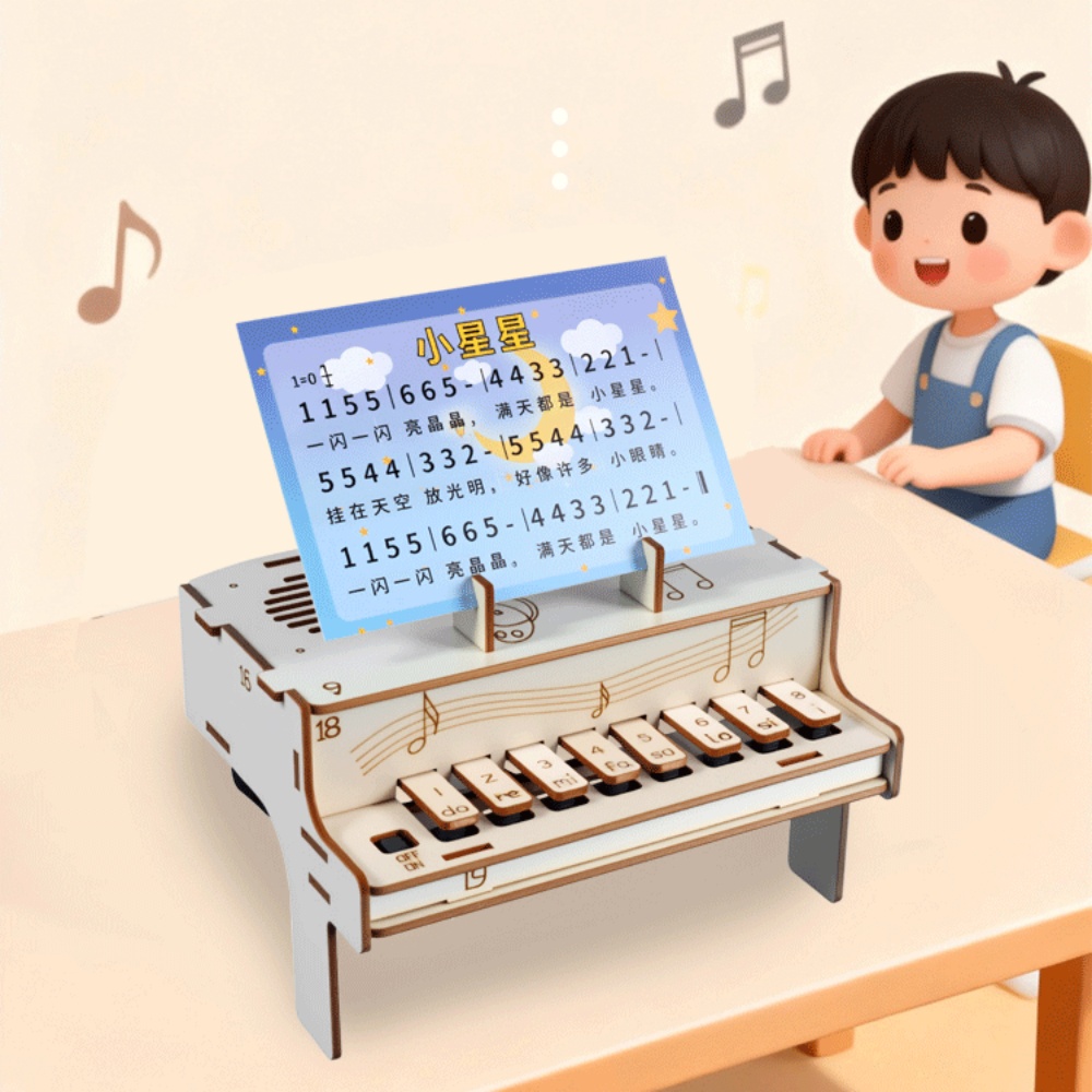 DIY Wooden Electronic Piano Mo - đánh giá và giá Diy Electronics Gadget