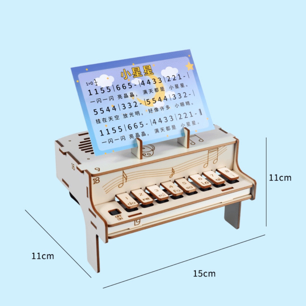 DIY Wooden Electronic Piano Mo - đánh giá và giá Diy Electronics Gadget