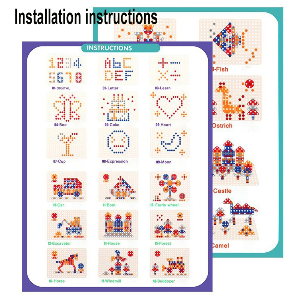 450Pcs Kids STEM Drill Set Cre - đánh giá và giá Diy Electronics For Kids