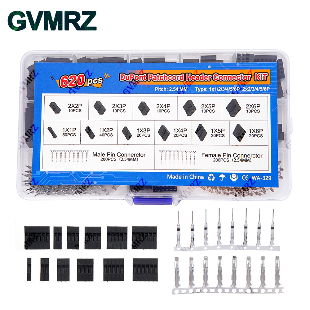 620PCS DuPont Header Connector - đánh giá và giá Diy Electronics Gadget
