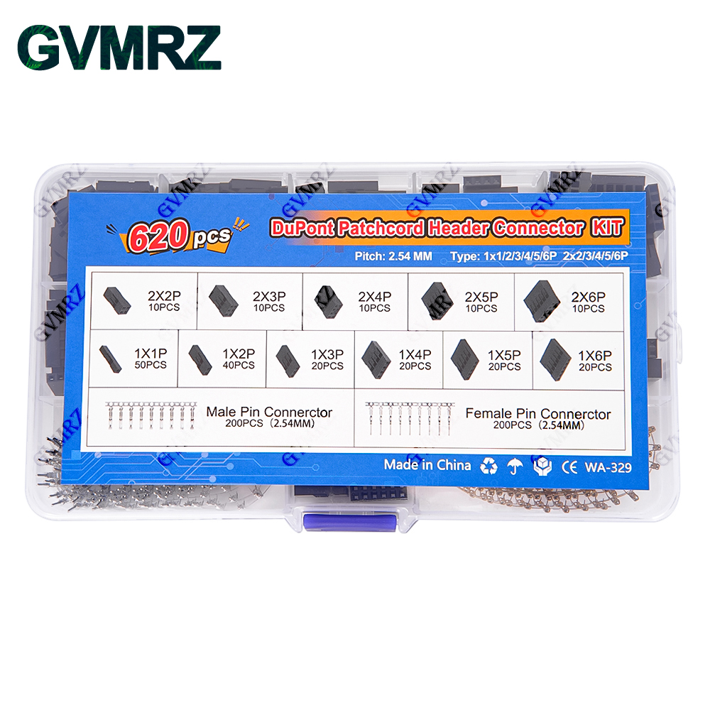 620PCS DuPont Header Connector - đánh giá và giá Diy Electronics Gadget