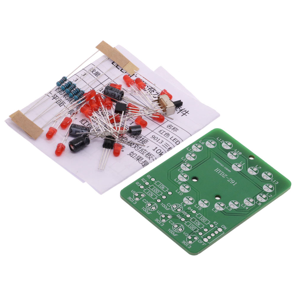 LED Heart-Shaped Running Light - đánh giá và giá Diy Electronics News