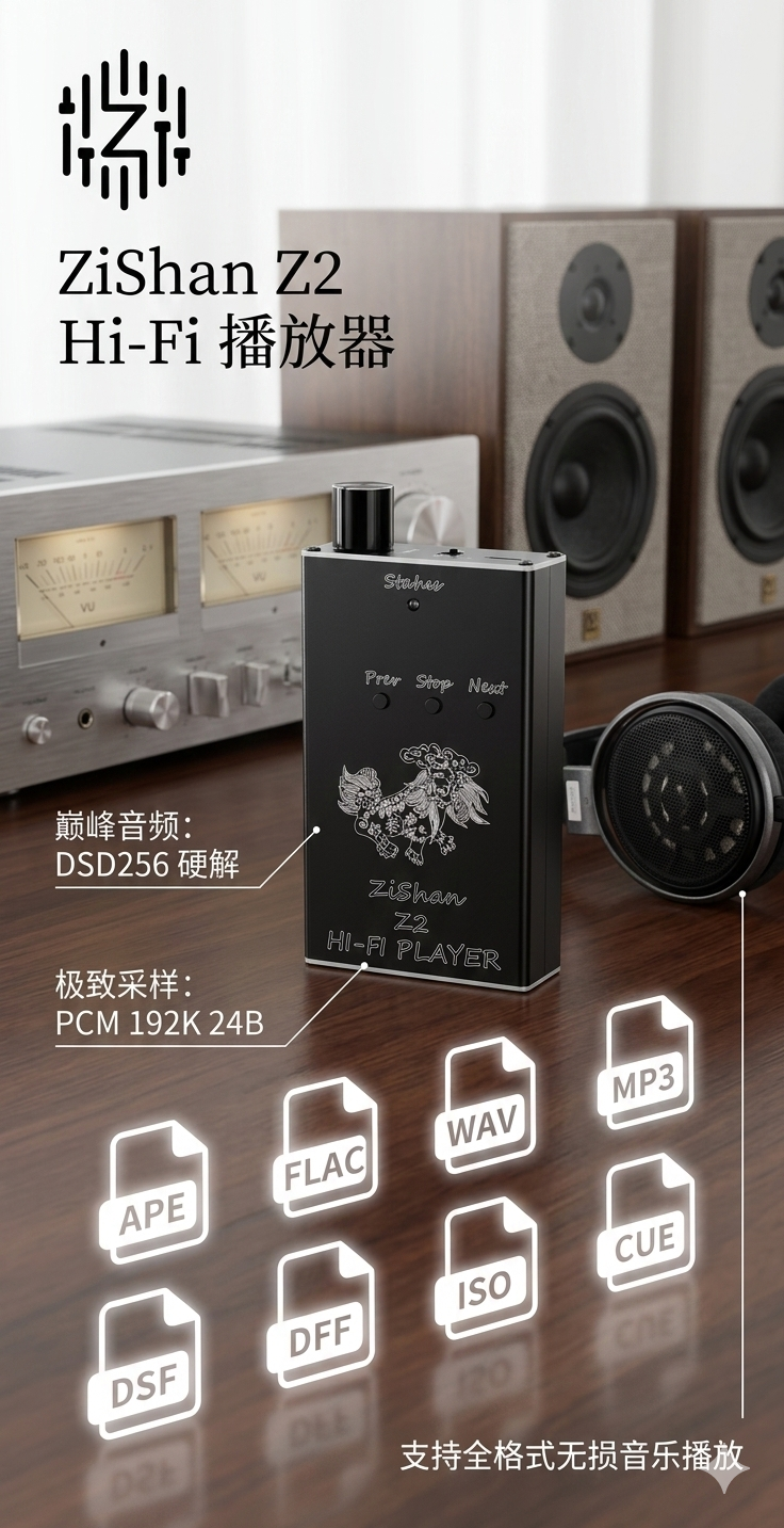 Zishan Z2 hifi DSD hard soluti - đánh giá và giá Diy Electronics Audio